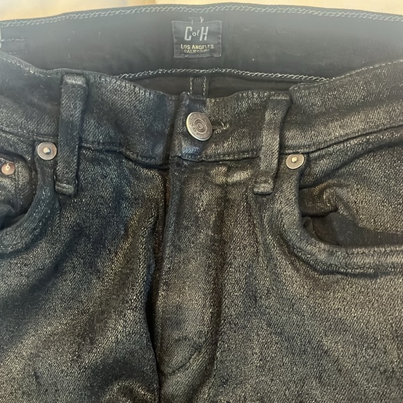 Citizens of humanity Black waxed jeans - Picture 3 of 5